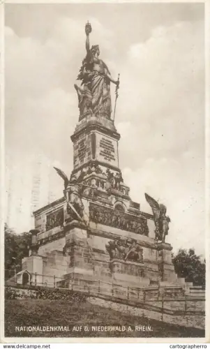 A5340 Germany Niederwald am Rhein Nationaldenkmal