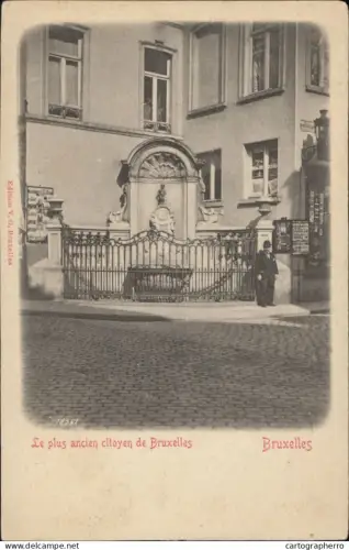 A5872 Le plus ancien citoyen de Bruxelles