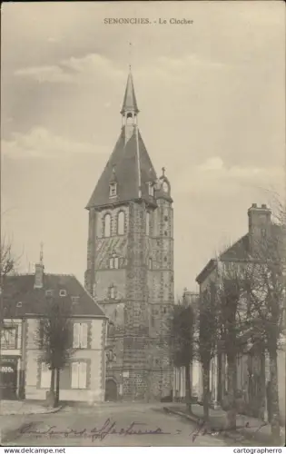 A5872 Senonches le clocher 1906