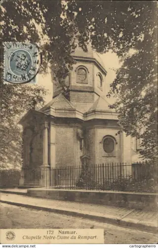 A5871 Namur chapelle Notre-Dame du Rempart 1928
