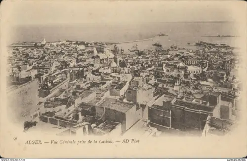 A5870 Alger panorama 1900s