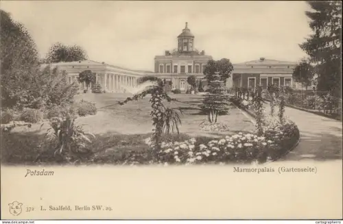 A5870 Potsdam Marmorpalais Gartenseite