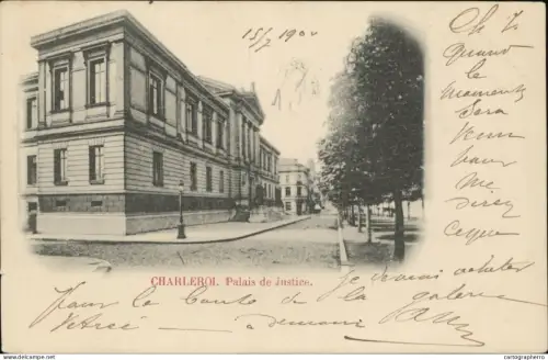 A5870 Charleroi Palais de Justice 1900