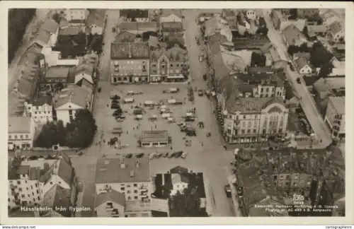 A5870 Sweden Hassleholm fran flygplan