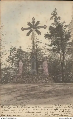 A5869 Montaigu calvaire cpa 1906
