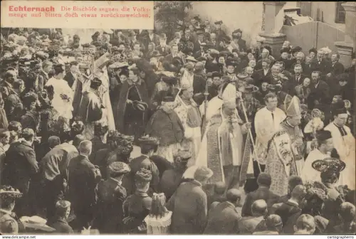 A5869 Echternach Die Bischofe 1906