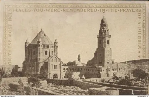 A5869 Sanctuary of the Dormitio Mount Sion 1924