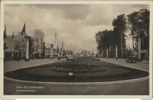 A5869 Allée du Centenaire (Eeuwfeestlaan) Expo Bruxelles 1935