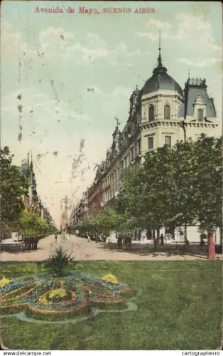 A5869 Argentina Buenos Aires Avenida de Mayo