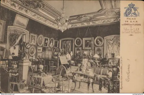 A5869 Palais le Comte de Flandre cpa