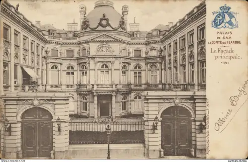 A5869 Palais le Comte de Flandre cpa