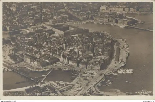 A5869 Stockholm aerial view