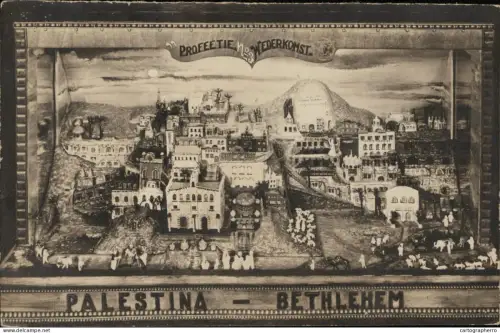A5868 Palestine -  Bethlehem Panorama Expositie Erste Miniatur