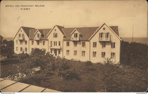 A5868 Sweden Visby Hotel och Pensionat Solhem