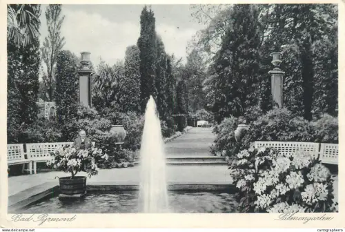 A5340 Germany Bad Pyrmont Palmengarten