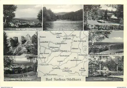 A5340 Germany Bad Sachsa Sudharz multi view and map