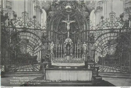 A5340 Germany Weingarten Inneres des Wallfahrtskirche zum Heilige Blut