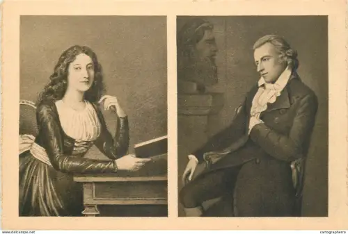 A5339 Charlotte von Schiller & Friedrich von Schiller