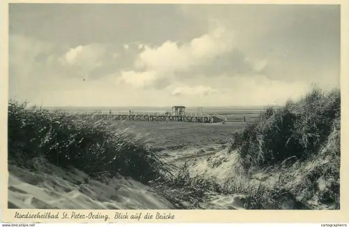 A5339 Germany Nordseeheilbad St Peter Oeding - die Brucke