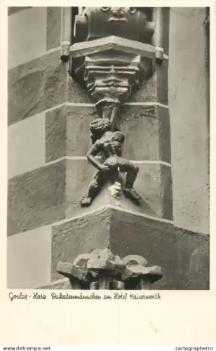 A5339 Germany Goslar am Harz Kaiserworth Hotel Dukatenmannchen