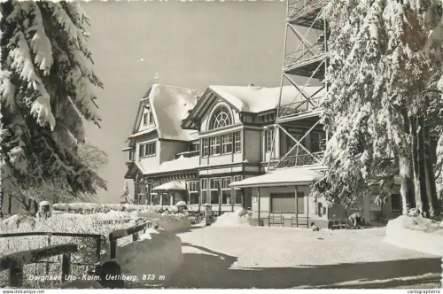 A5344 Switzerland Uto-Kulm Uetliberg Berghaus