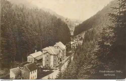 A5344 Germany Friedrichroda i Thuringen Der Grund