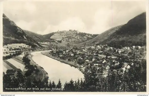 A5344 Germany Neckargemund Blick auf die Dilsberg