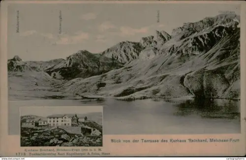 A5873 Blick von der Terrasse des Kurhaus Reinhard, Melchsee-Frutt