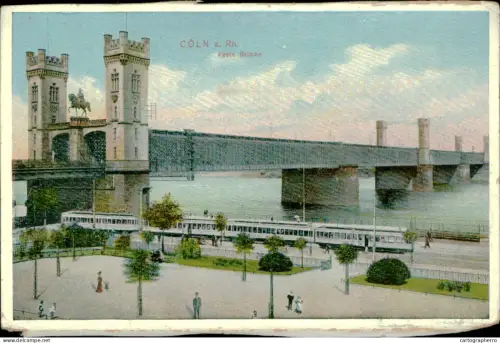 A5873 Koeln bridge tramway