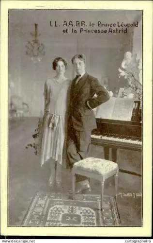 A5873 Prince Leopold Princess Astrid