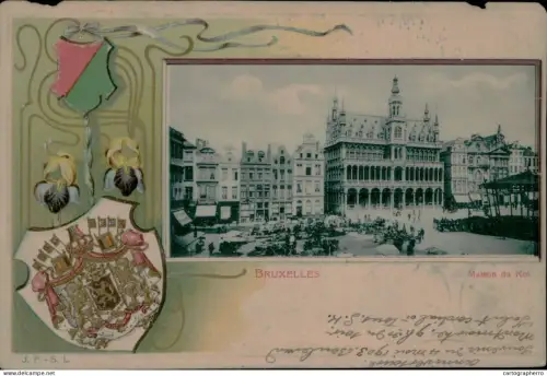 A5874 Bruxelles Maison du Roi 1904