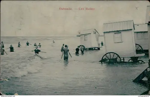 A5874 Oostende les bains