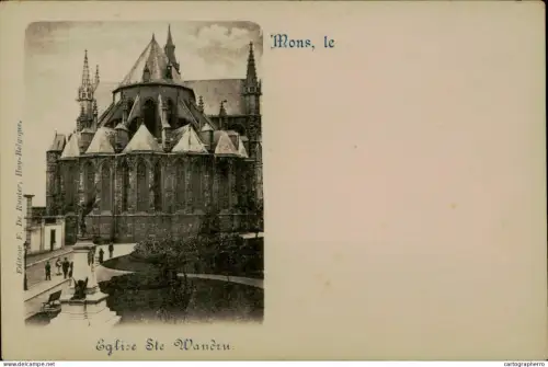 A5874 Mons eglise 1900s