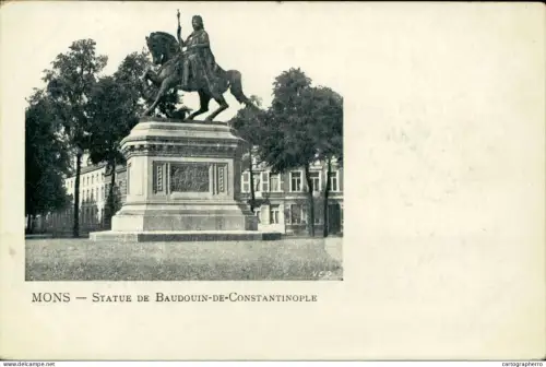 A5874 Mons statue de Baudouin de Constantinople