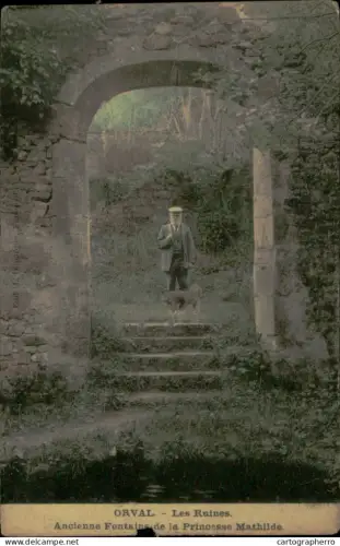 A5874 Orval ancienne fontaine de la Princesse Mathilde