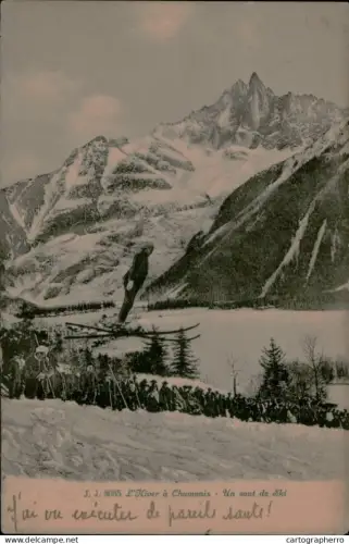 A5875 Chamonix-Mont-Blanc saut de ski