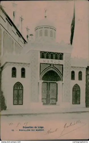 A5875 Liege exposition pavilion du Maroc