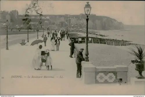 A5875 Dieppe Boulevard Maritime 1905