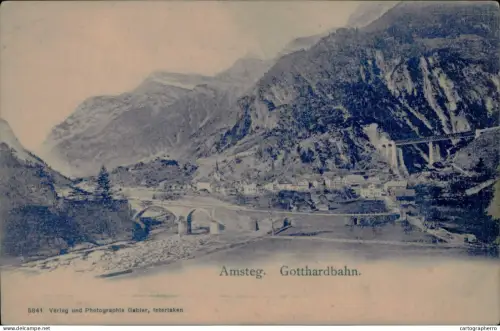 A5875 Amsteg. Gotthardbahn