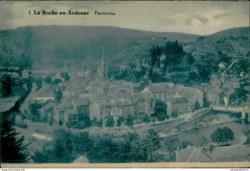 A5875 La Roche-en-Ardenne panorama