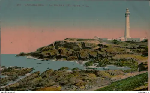 A5876 Casablanca la pointe d`El Hank phare
