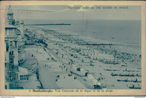A5876 Blankenberge vue generale 1931
