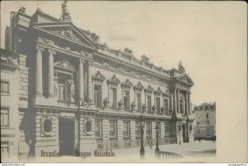 A5876 Bruxelles Banque Nationale 1902