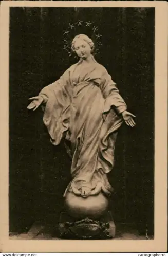 A5876 Lisieux statue miraculeuse de la Vierge du Sourire
