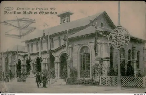 A5877 Brussels > Universal exhibitions 1910 Pavillon Moet et Chardon