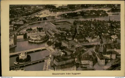 A5877 Stockholm from the air