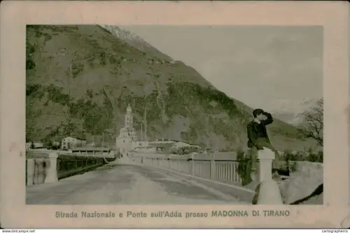 A5877 Strada Nazionale e Ponte presso Madonna di Tirano