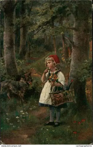 A5920 Red Riding Hood & Wolf artist Branden