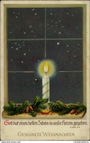 A5920 Weihnachten AK 1941