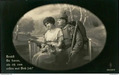 A5920 War 1914-18 Feldpost Postkarte